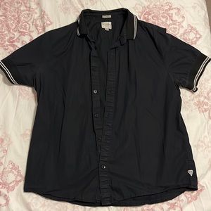 Guess black mens shirts